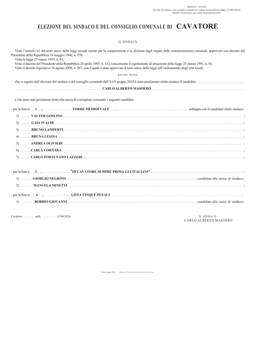 Elezioni Comunali