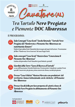 Tra Tartufo Nero Pregiato e Piemonte DOC Albarossa